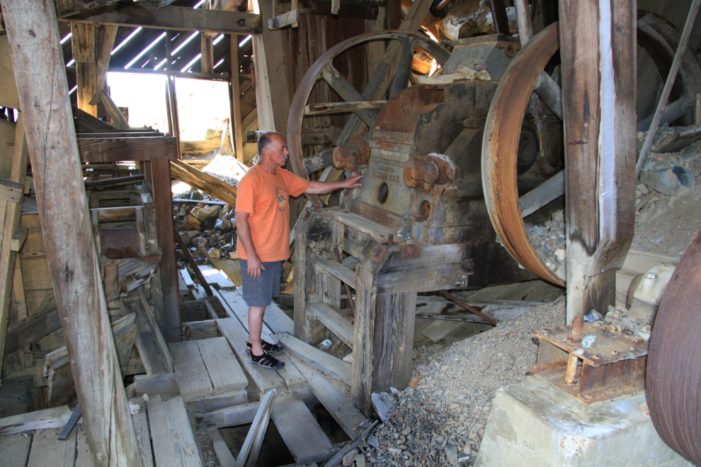 Exploring the historic Venus silver mill