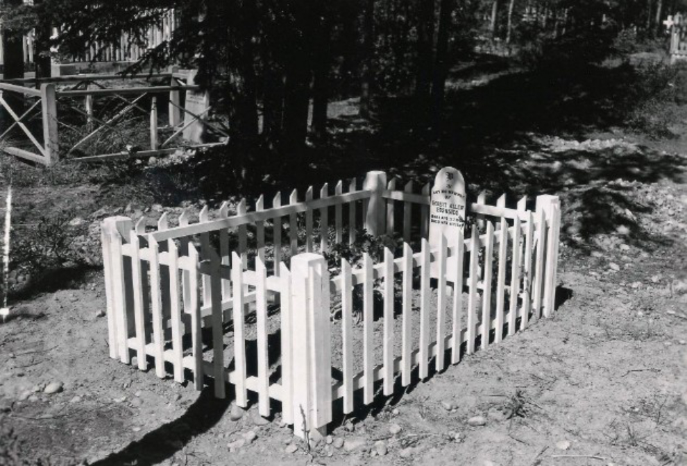 Pioneer Cemetery in Whitehorse, Yukon - 1949 photo