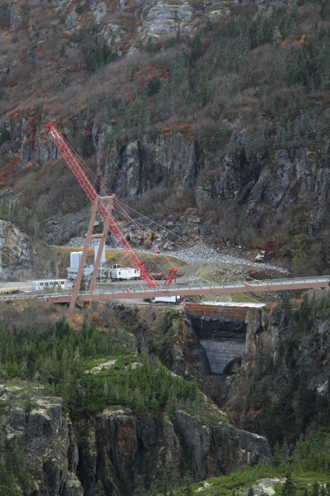 The new William Moore Bridge north of Skagway