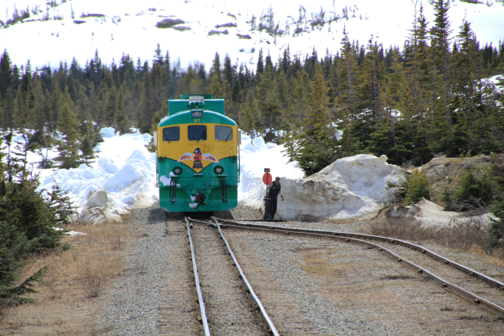 The Fraser siding