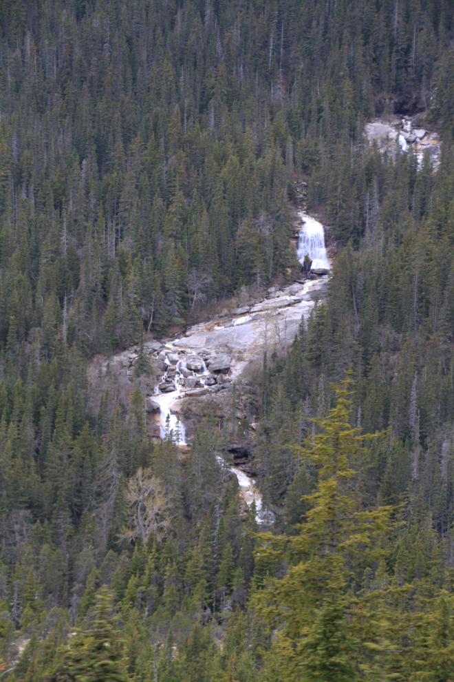 Bridal Veil Falls on Moore Creek at Skagway, Alaska