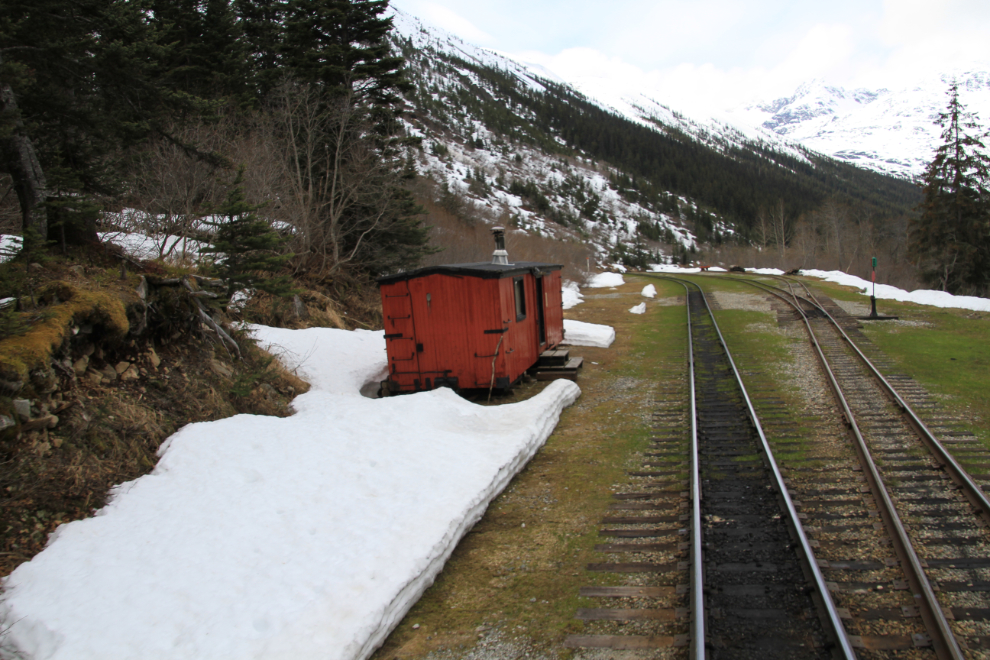 Glacier, on the White Pass & Yukon Route rail line