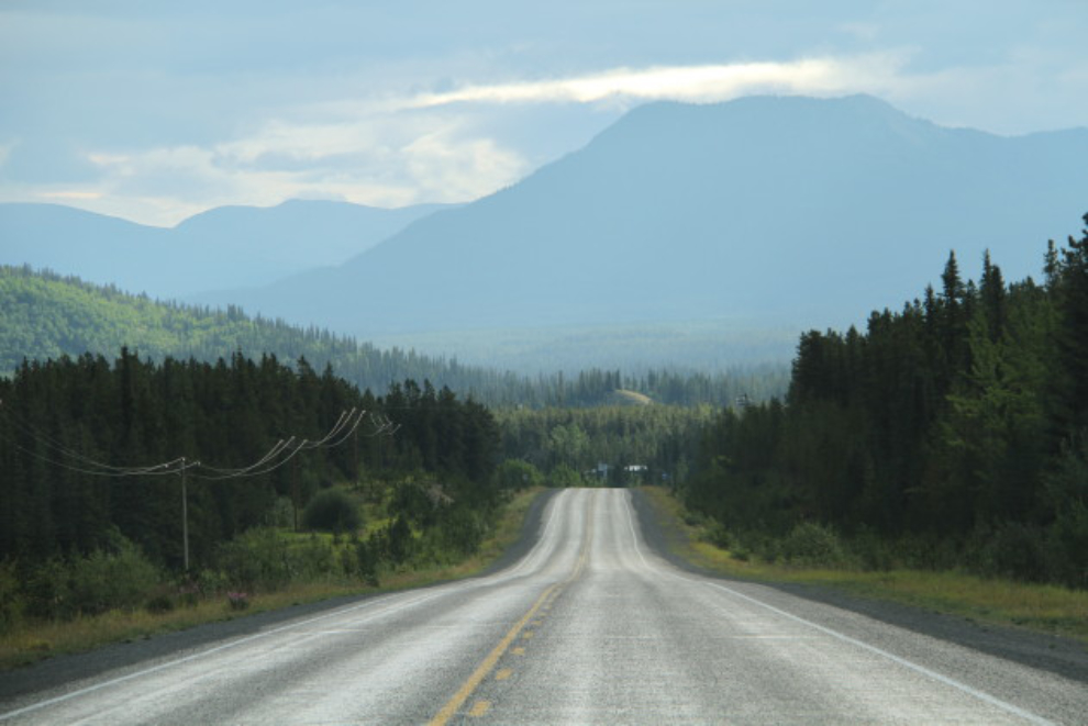 The Alaska Highway south of Whitehorse