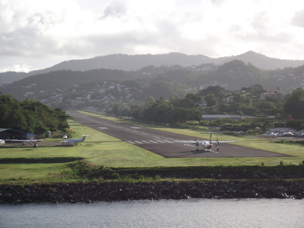 Castries airport, St. Lucia