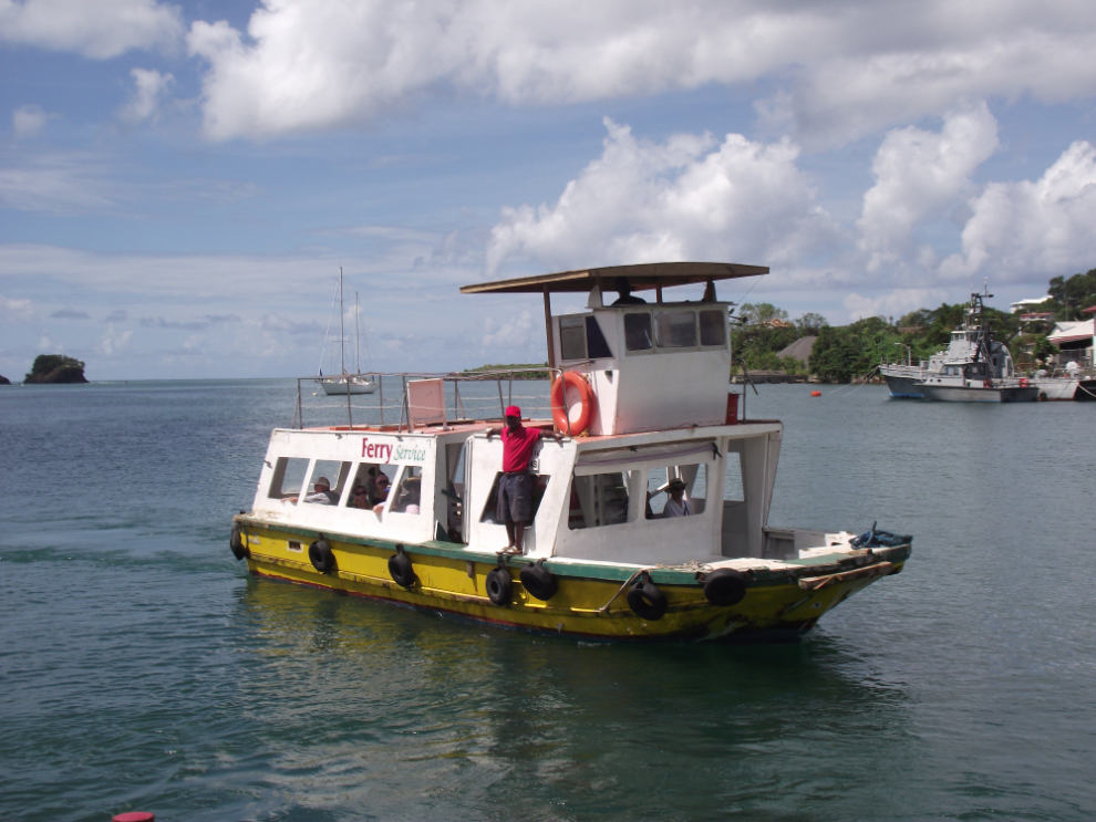 Water taxi, St. Lucia