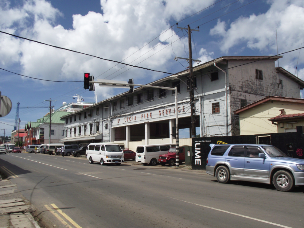 St. Lucia Fire Service building, Castries