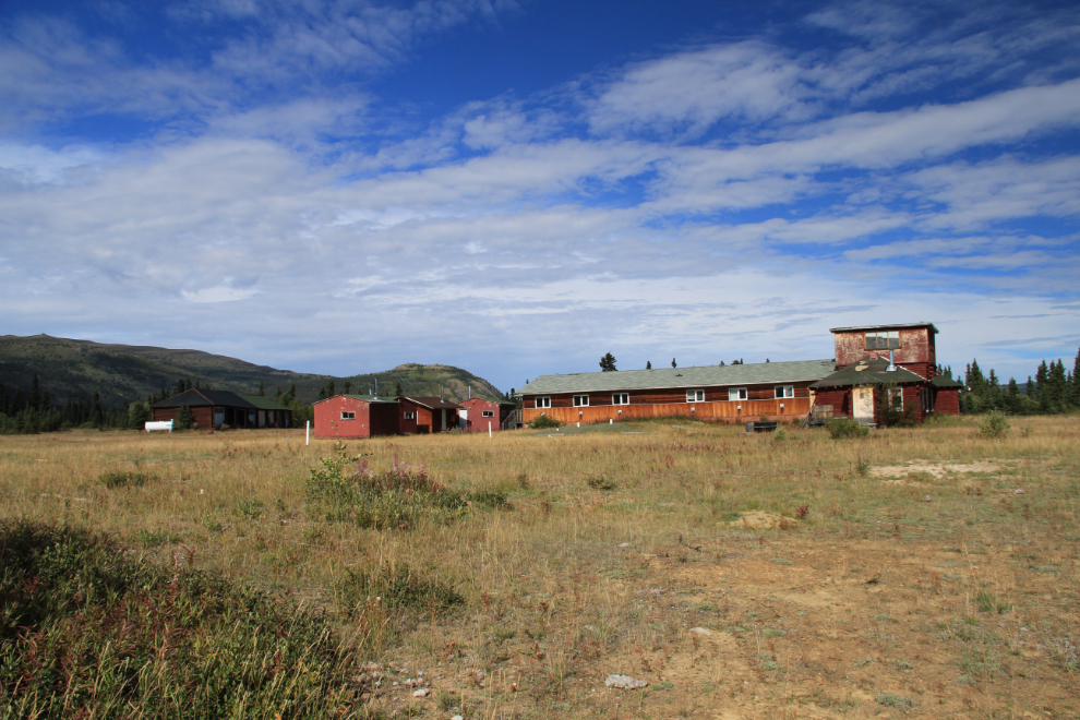 The abandoned Aishihik air base in the Yukon