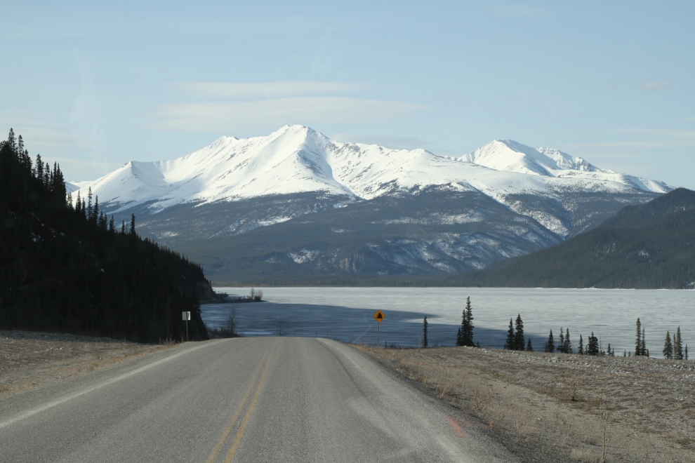 Muncho Lake, BC, in late April