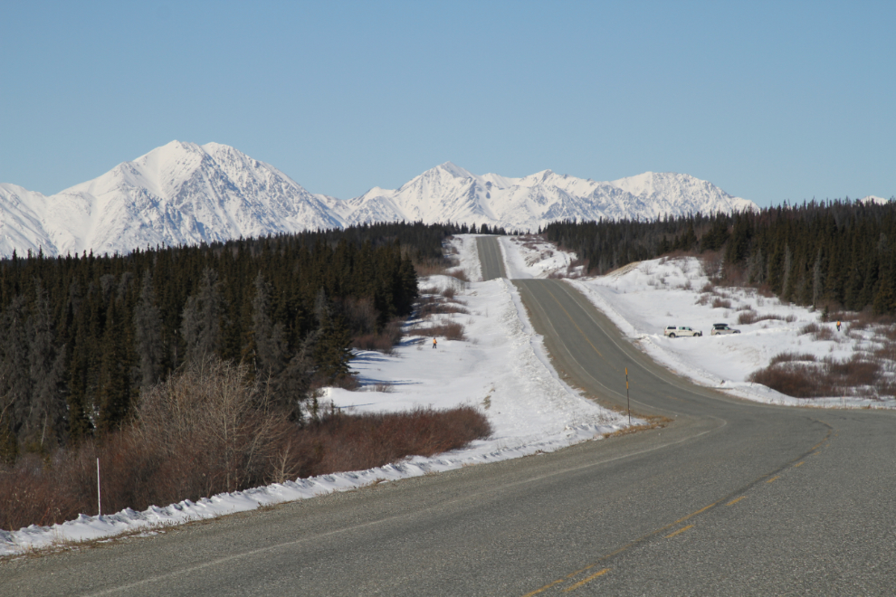 The Alaska Highway west of Haines Junction, Yukon