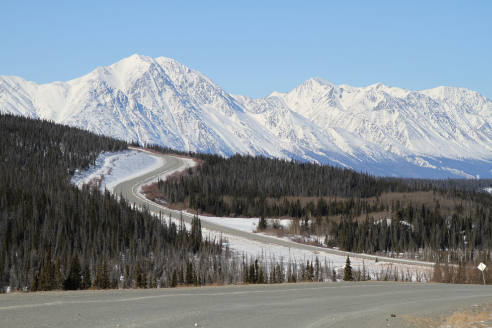 The Alaska Highway at Christmas Creek