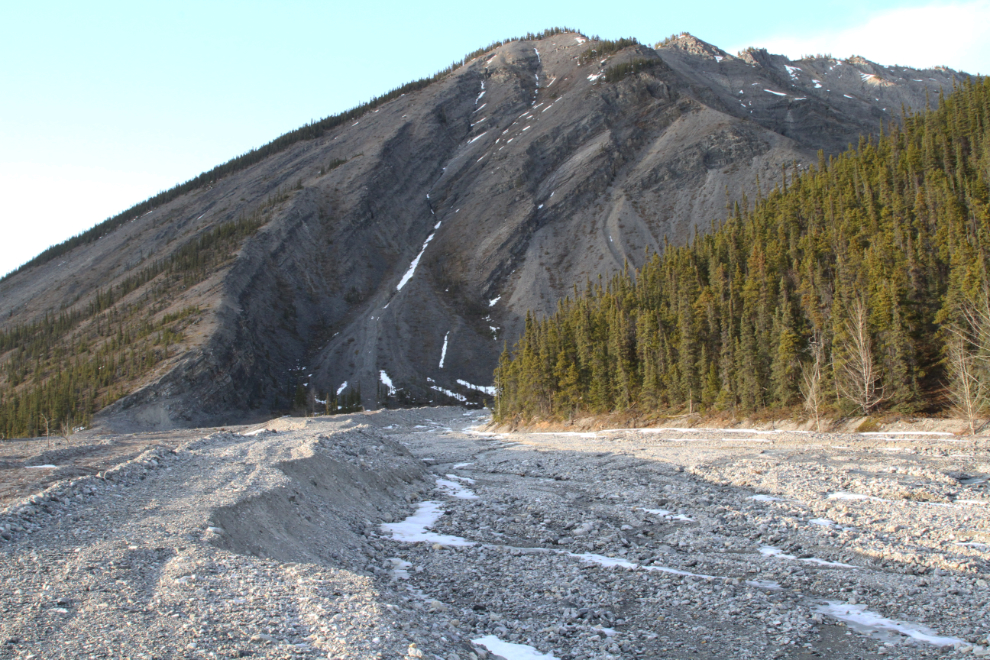 Run-off creek near Muncho Lake, BC