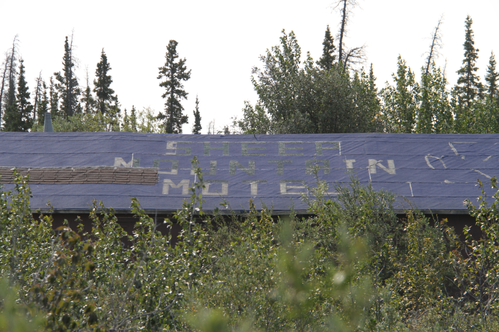 Abandoned Sheep Mountain Motel, Yukon
