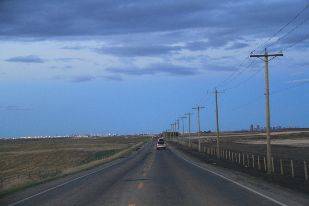 Commuting to Calgary on back roads