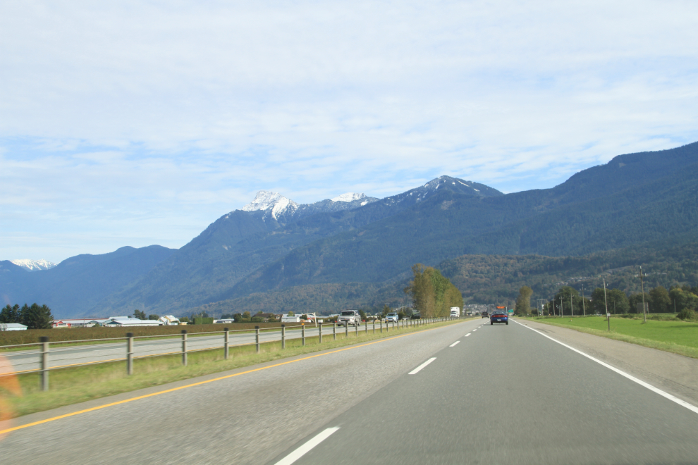 Highway 1 north of Chilliwack