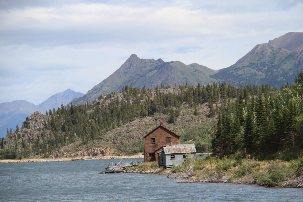 Pennington section house, on the White Pass & Yukon Route railway along Lake Bennett