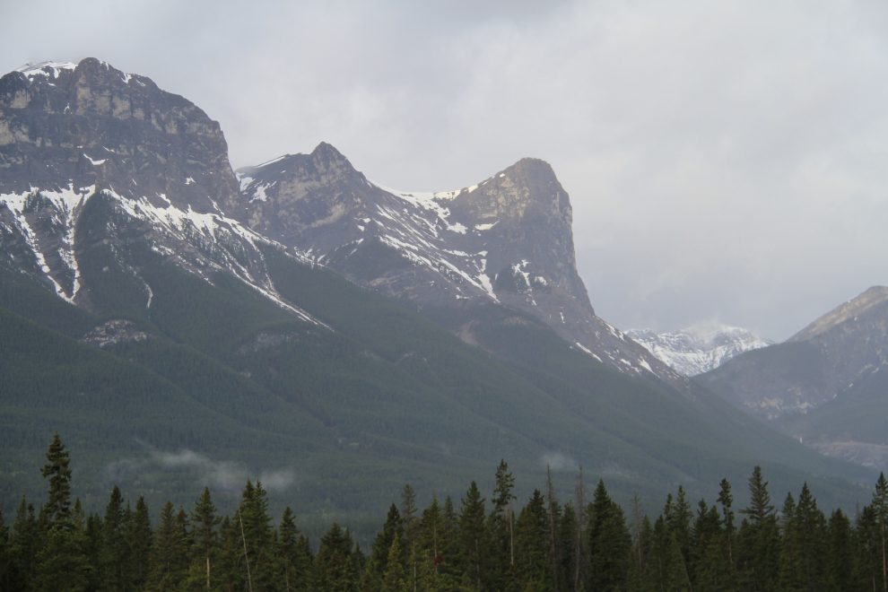 Mountains above Canmore
