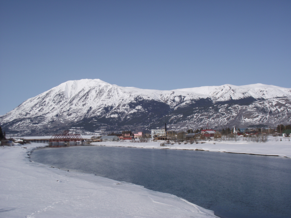 One of the classic views of Carcross, Yukon