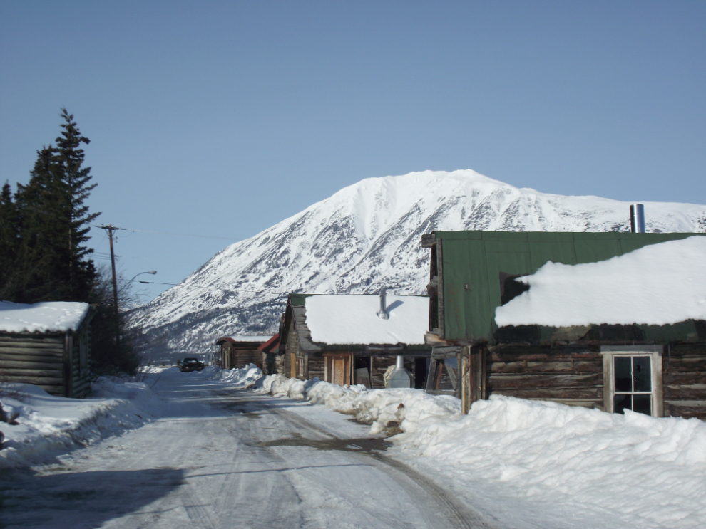 Long-abandoned cabins at Carcross, Yukon