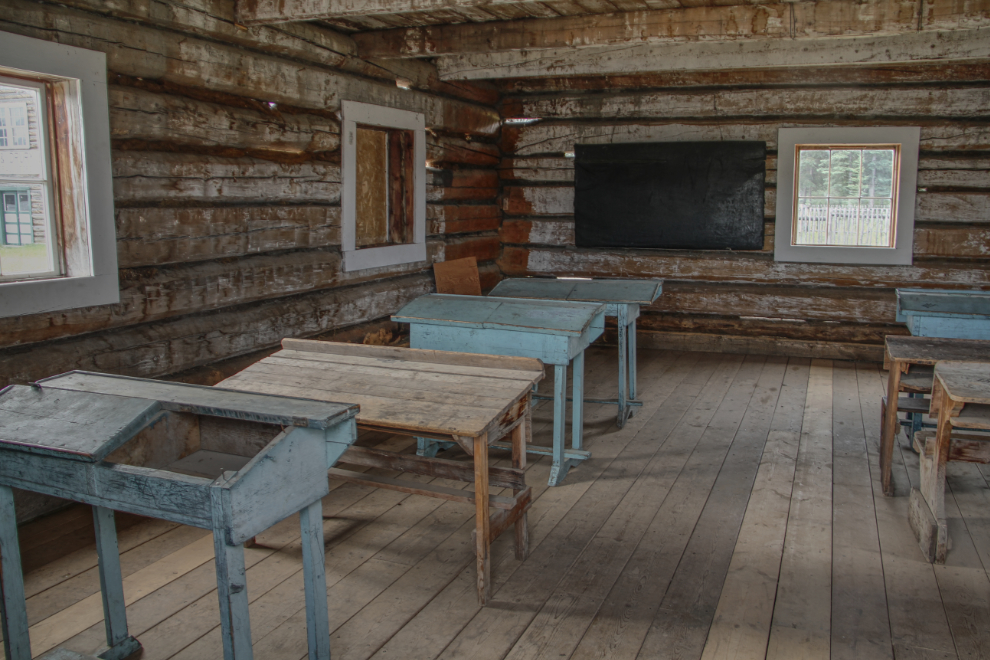 Schoolhouse in Fort Selkirk, Yukon