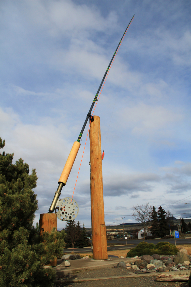 Largest Fly Rod in the World, in Houston, BC