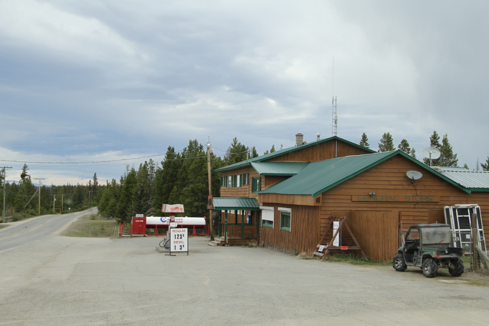 Gas station at Nimpo Lake, BC
