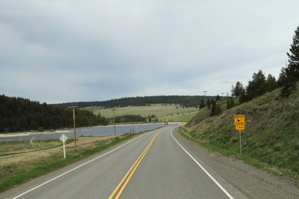 BC Highway 20 just west of Riske Creek