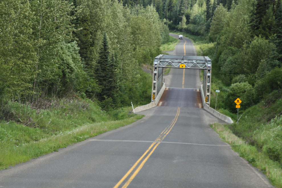The bridge across Devils Creek, Stewart-Cassiar Highway