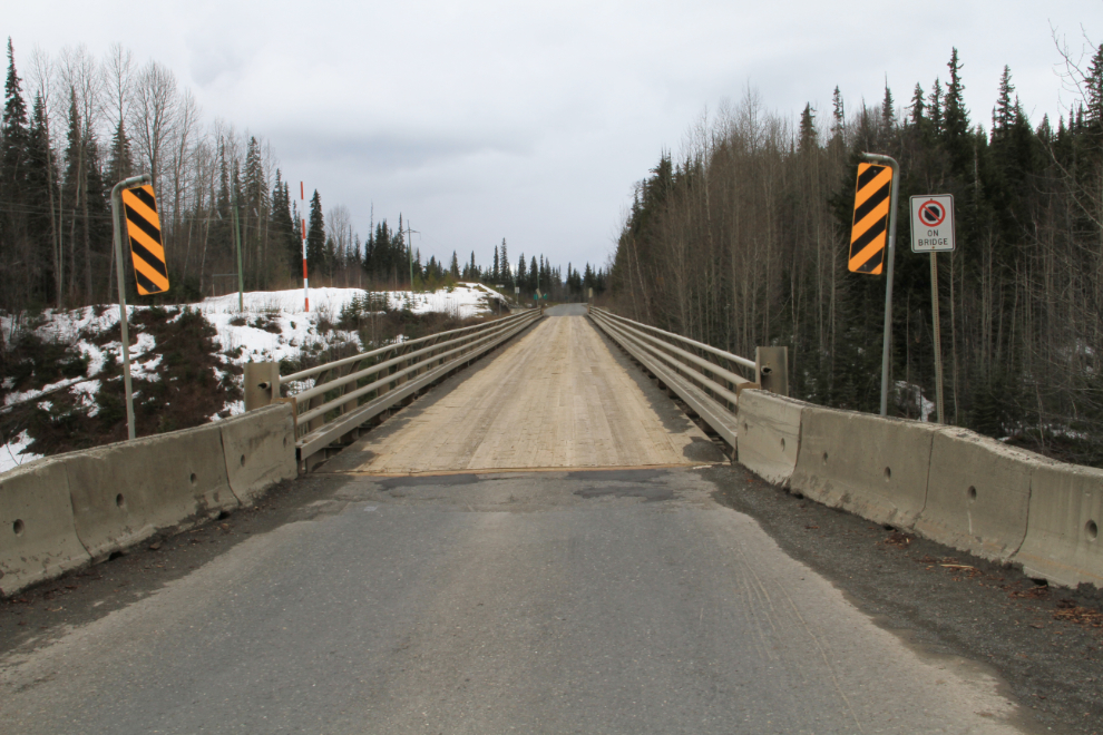 Nass River Bridge on BC's Stewart-Cassiar Highway