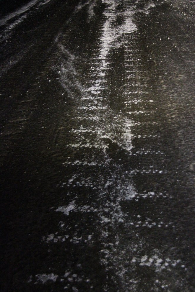 Ice on the Stewart-Cassiar Highway