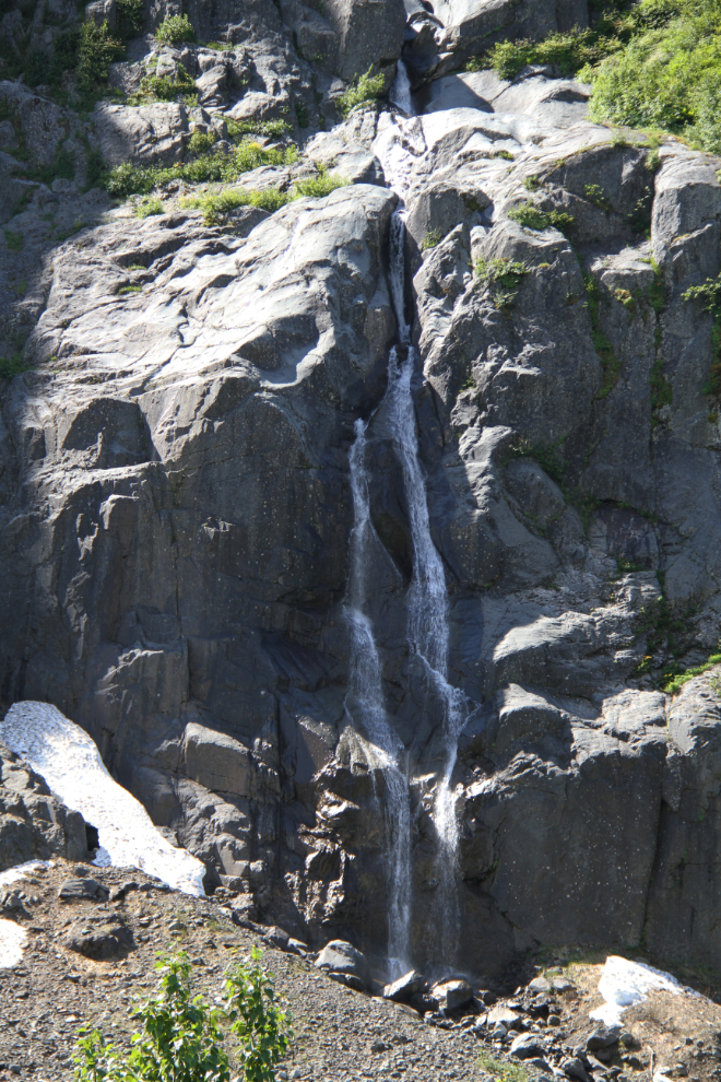 Waterfall along BC Highway 37A, the Glacier Highway