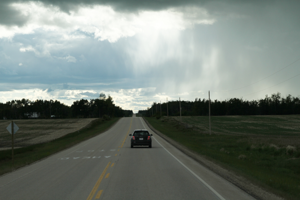 Highway 671 west of Beaverlodge, Alberta