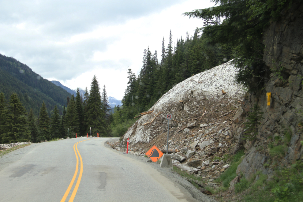 Avalanche on the Duffey Lake Road