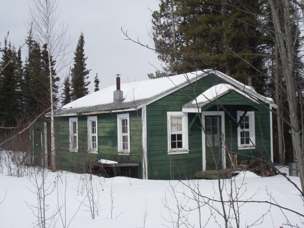A cabin near Johnson's Crossing, Yukon