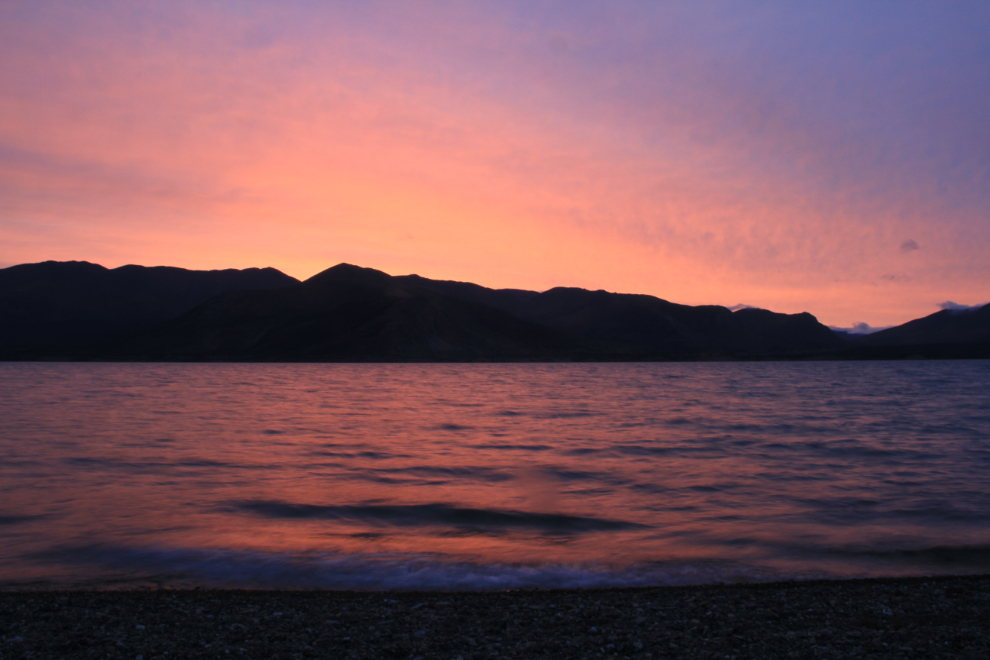  Sunrise at Kluane Lake, Yukon