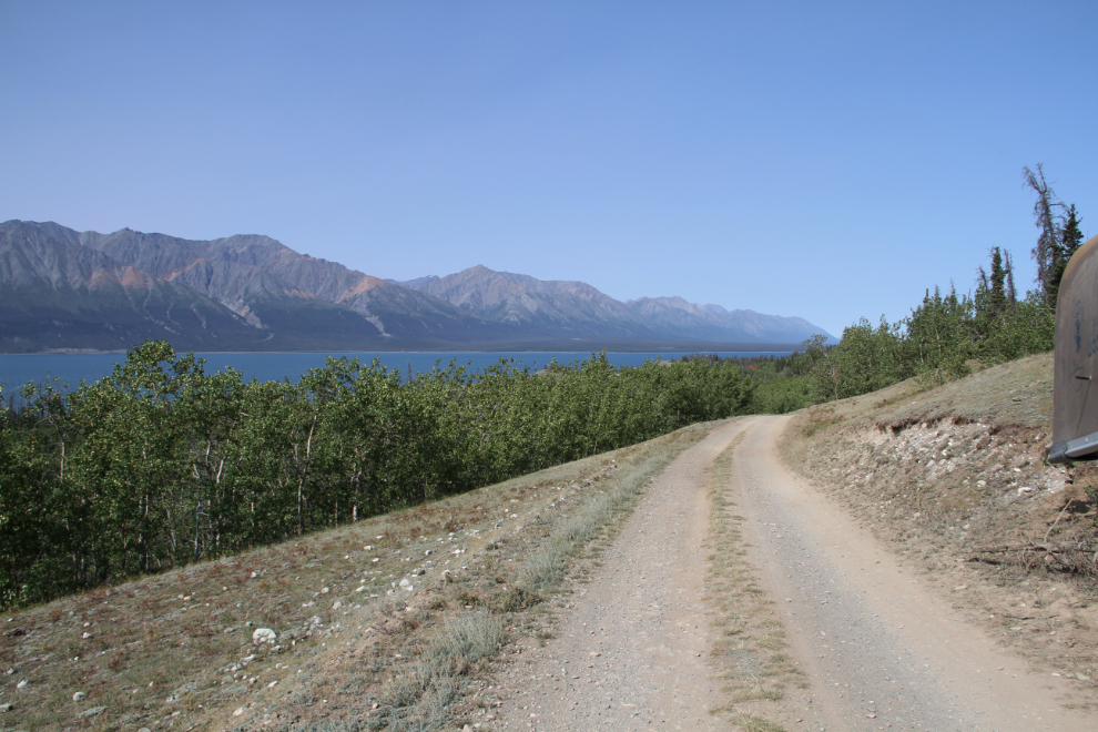 Kluane North Road - Kluane Lake, Yukon