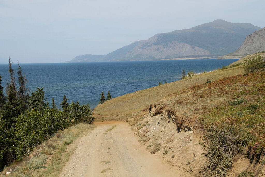 Kluane North Road - Kluane Lake, Yukon