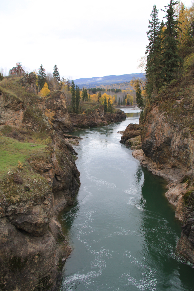 Moricetown Canyon, on the Bulkley River