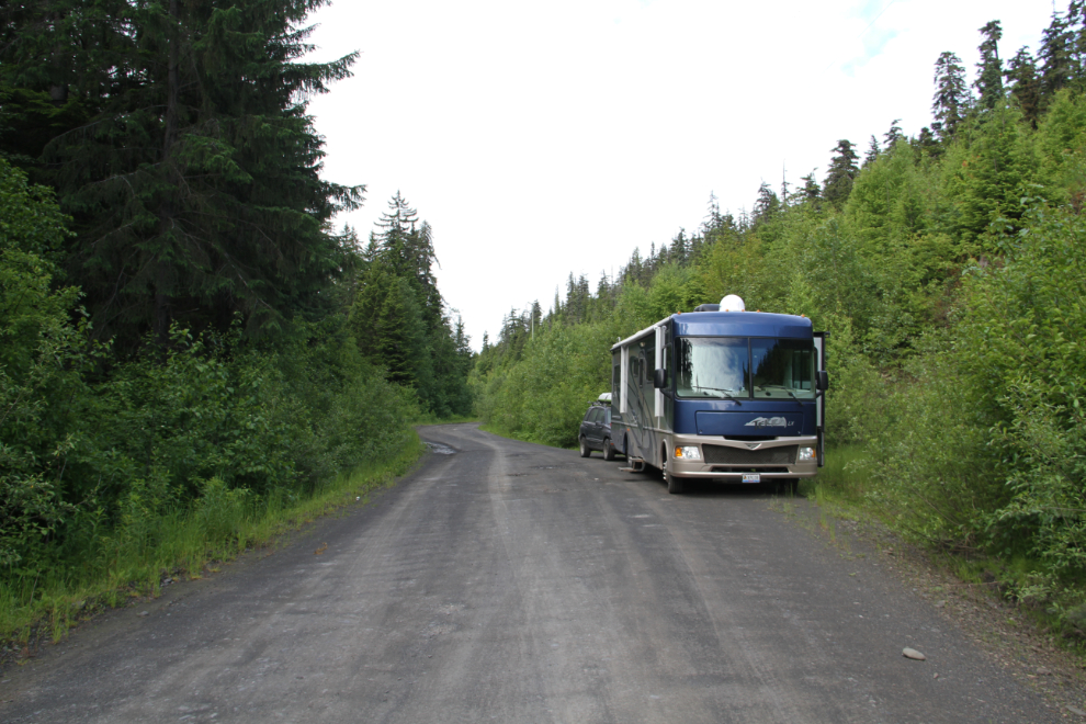 BC's Nass Forest Service Road is not very RV-friendly
