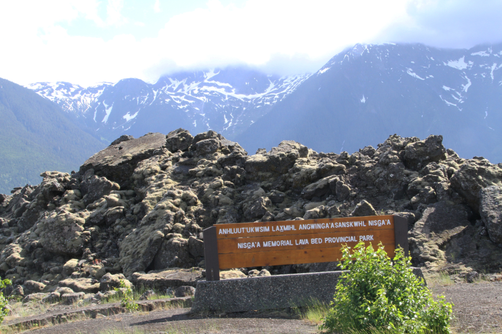 Park dedication site, Nisga'a Memorial Lava Bed Provincial Park