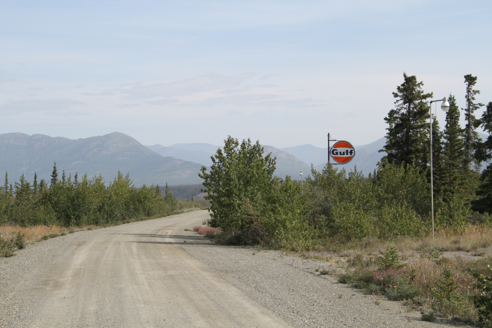 A long-abandoned section of the Alaska Highway