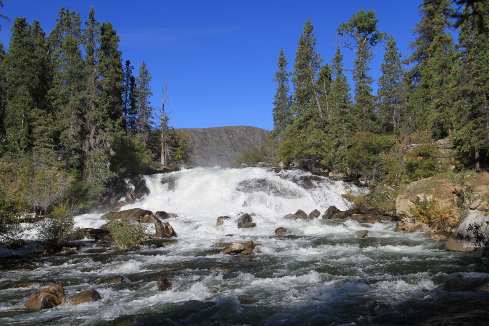 Otter Falls, Yukon, at almost full flow