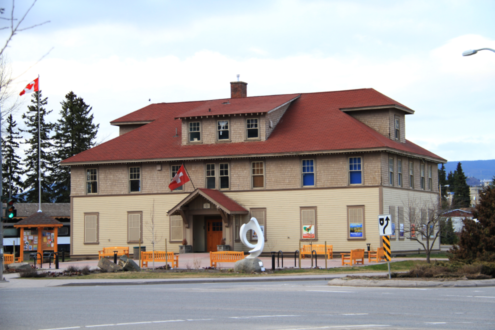 Old court house in Smithers, BC