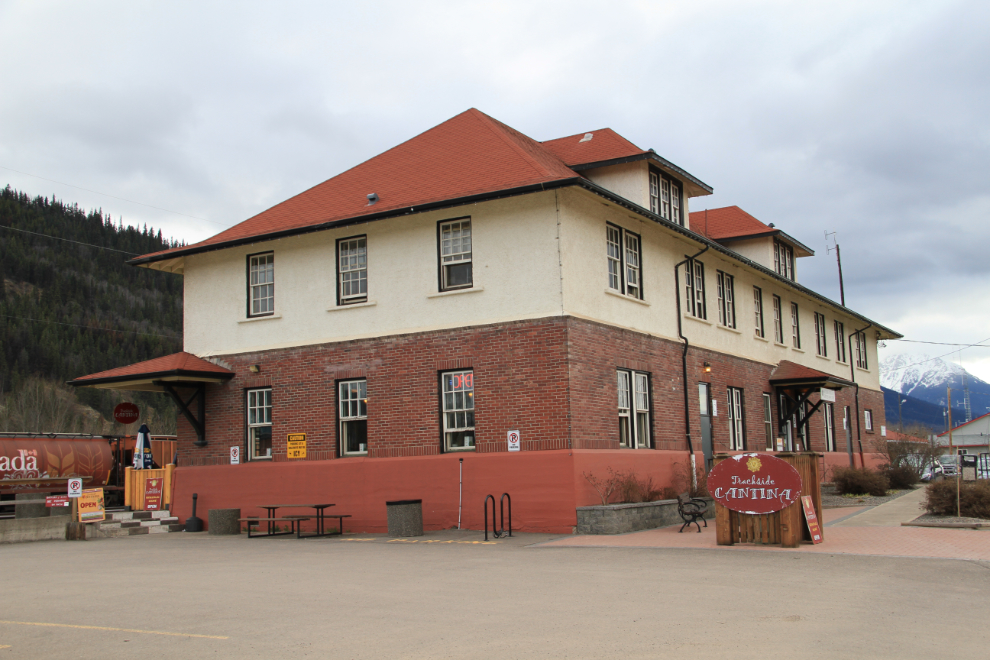 Historic railway station at Smithers, BC