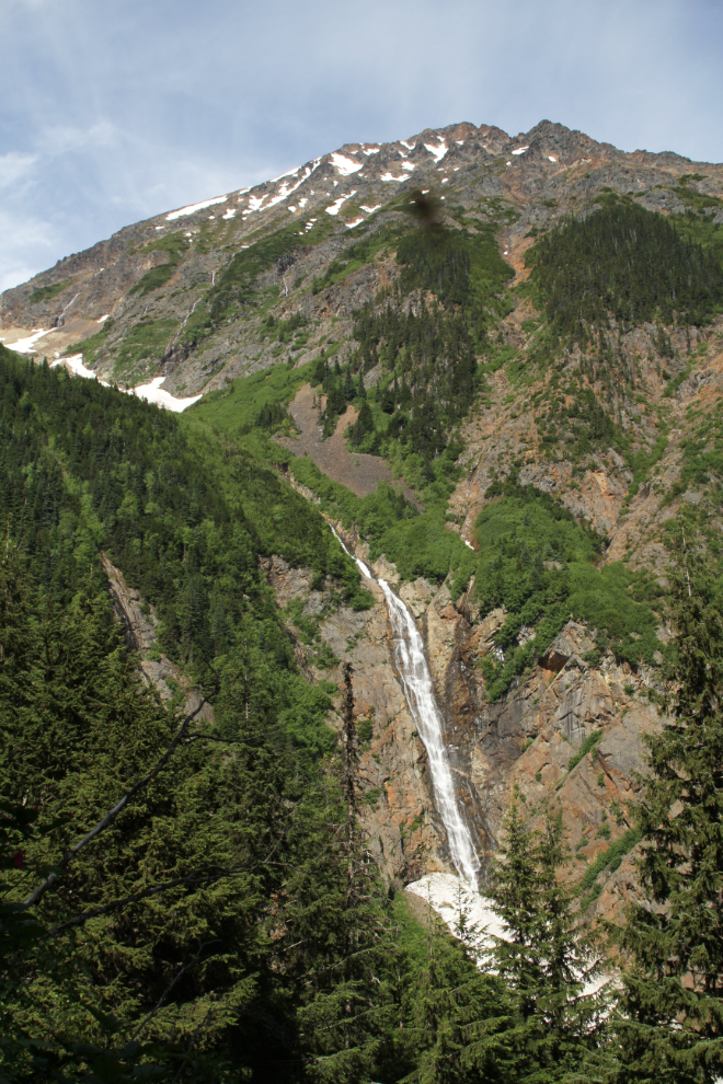 Waterfall on the Glacier Gulch Trail at Smithers, BC