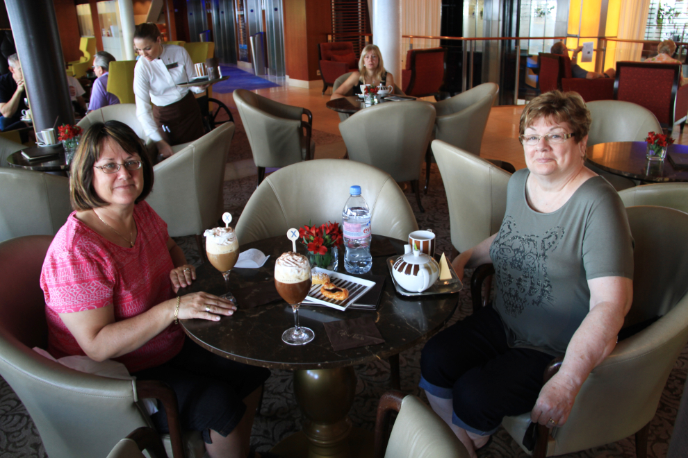Cafe al Bacio on the cruise ship Celebrity Solstice