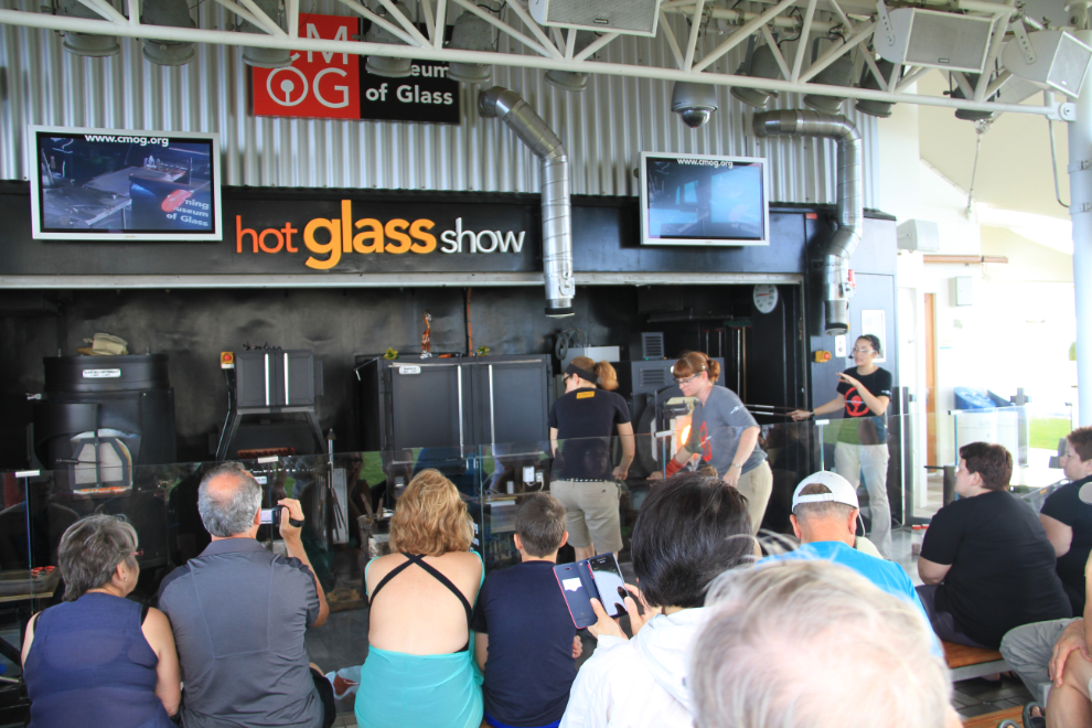 Hot Glass Shows on the cruise ship Celebrity Solstice