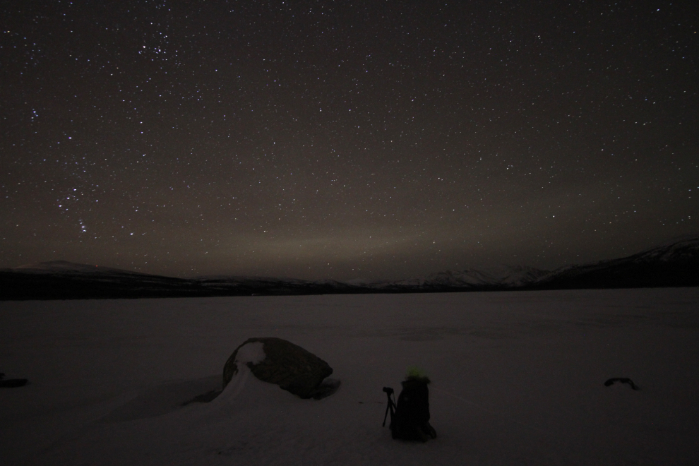 Night sky - Fish Lake Road, Yukon