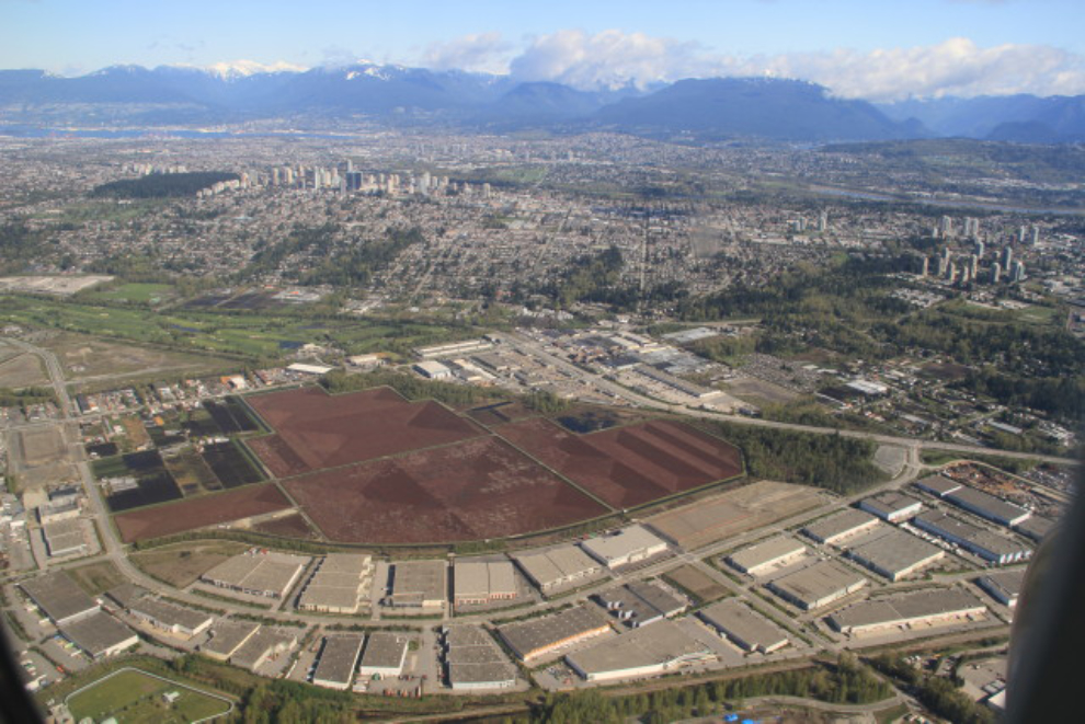 Evolving Vancouver, with light industrial areas squeezing farms ever smaller