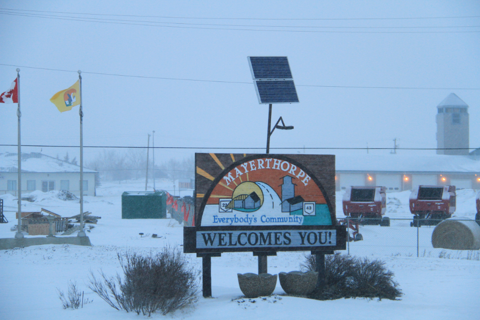 Welcome to Mayerthorpe, Alberta