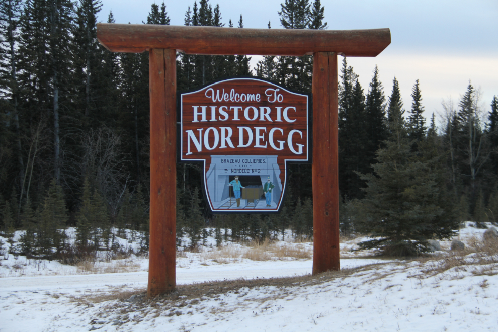 Welcome to Nordegg, Alberta